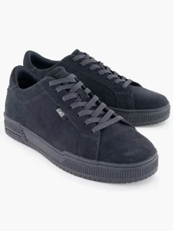 Donkerblauwe Suede Sneaker