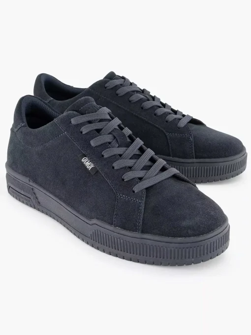 Donkerblauwe Suede Sneaker