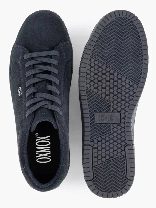 Donkerblauwe Suede Sneaker