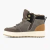 Donkerbruine Hoge Sneaker