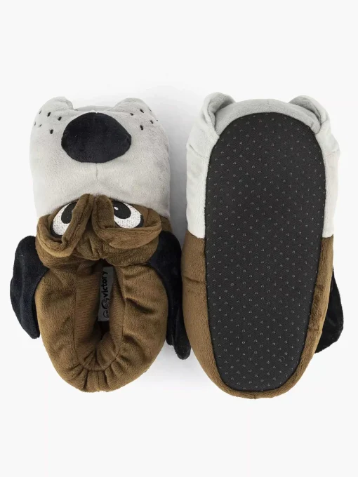 Donkerbruine Pantoffel Hond