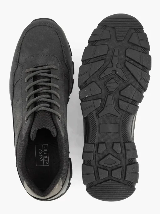Donkergrijze Comfort Sneaker