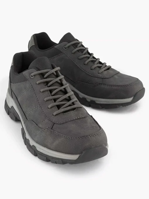 Donkergrijze Comfort Sneaker