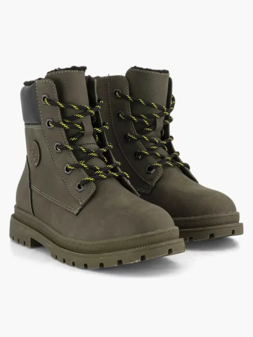 Donkergroene Veterboot