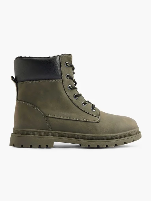 Donkergroene Veterboot