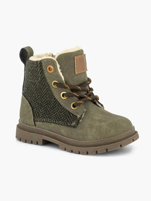 Donkergroene Veterboot