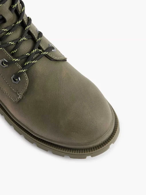 Donkergroene Veterboot