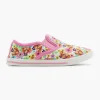 Gekleurde Canvas Instapper Bloemen