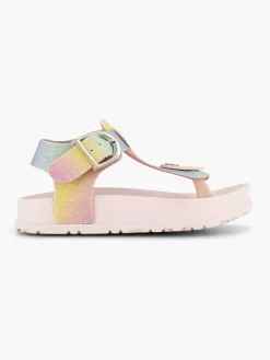 Gekleurde Glitter Sandaal