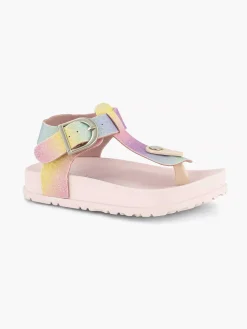 Gekleurde Glitter Sandaal