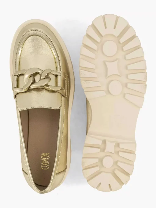 Gouden Chunky Loafer