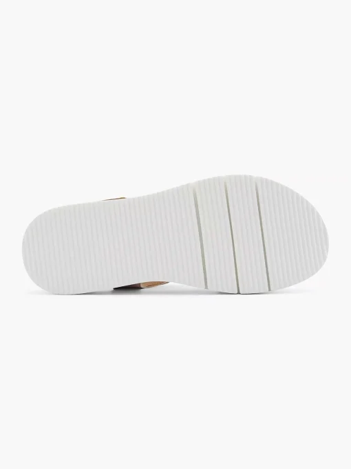 Gouden Comfort Sandaal