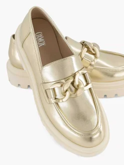 Gouden Metallic Chunky Loafer