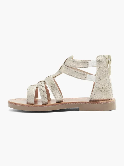 Gouden Metallic Sandaal