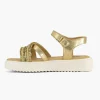 Gouden Platform Sandaal