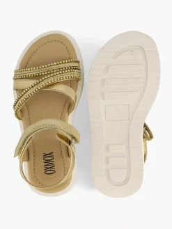 Gouden Platform Sandaal