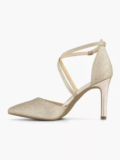 Gouden Pump Glitter