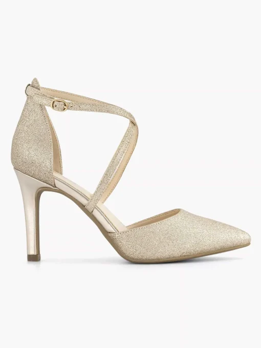Gouden Pump Glitter