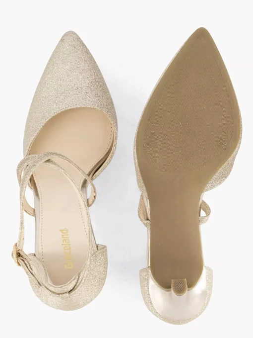 Gouden Pump Glitter