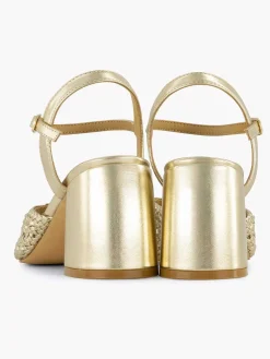 Gouden Sandalette