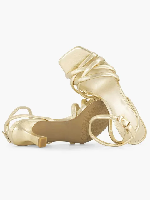 Gouden Sandalette