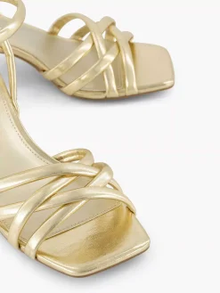 Gouden Sandalette
