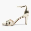 Gouden Sandalette Metallic