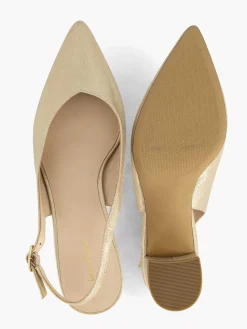 Gouden Slingback