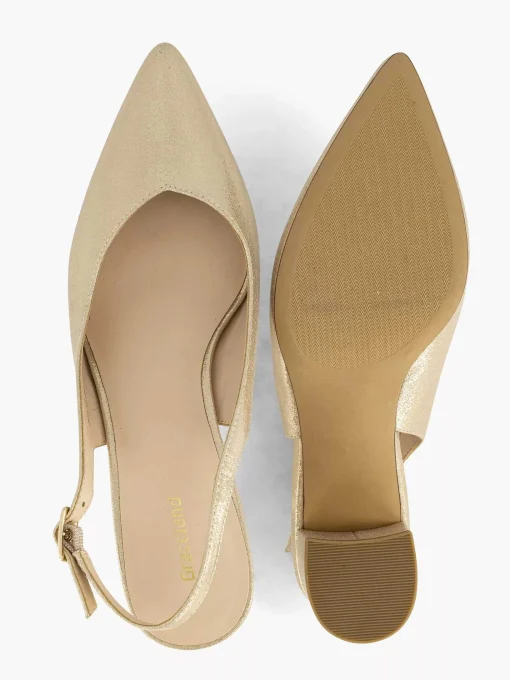 Gouden Slingback
