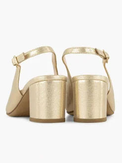 Gouden Slingback