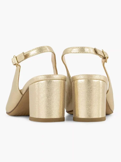 Gouden Slingback