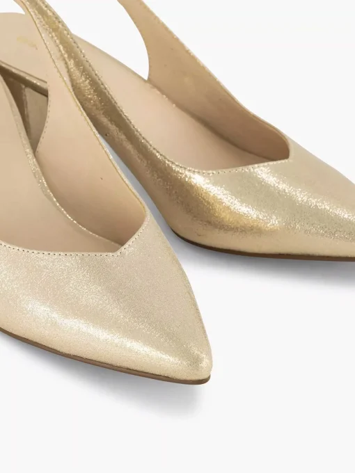 Gouden Slingback
