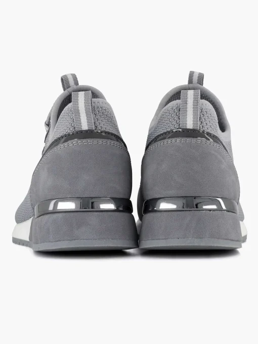 Grijze Instap Sneaker