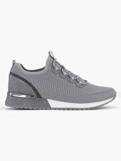 Grijze Instap Sneaker
