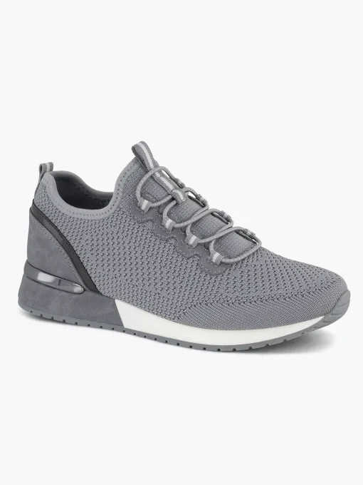 Grijze Instap Sneaker