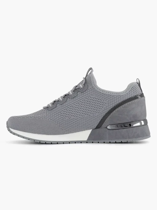 Grijze Instap Sneaker