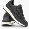 Grijze Leren Sneaker