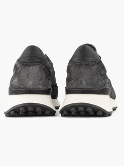 Grijze Leren Sneaker