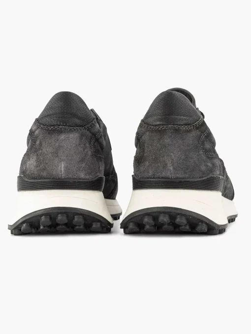 Grijze Leren Sneaker