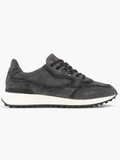Grijze Leren Sneaker