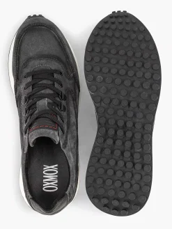 Grijze Leren Sneaker