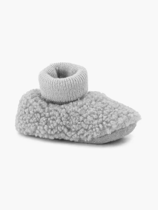 Grijze Pantoffel Teddy