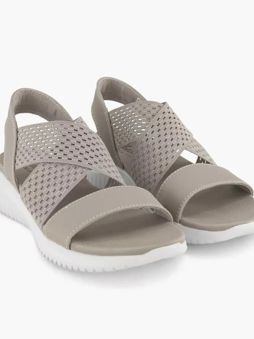 Grijze Sandalen Neon Star