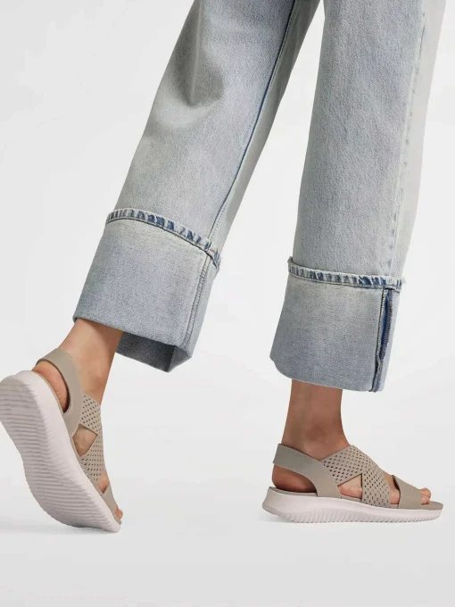 Grijze Sandalen Neon Star
