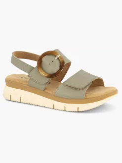 Groene Comfort Sandaal