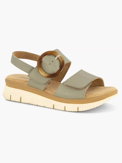 Groene Comfort Sandaal