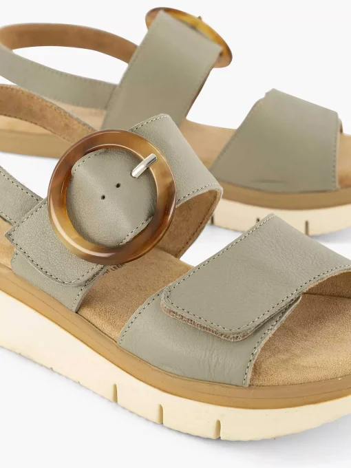Groene Comfort Sandaal