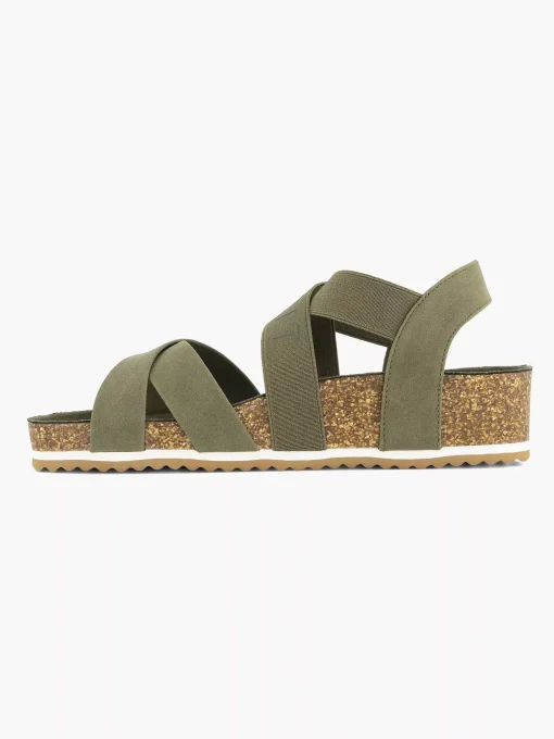 Groene Sandaal