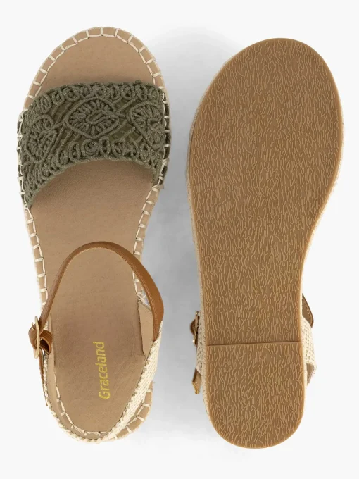 Khaki Sandaal