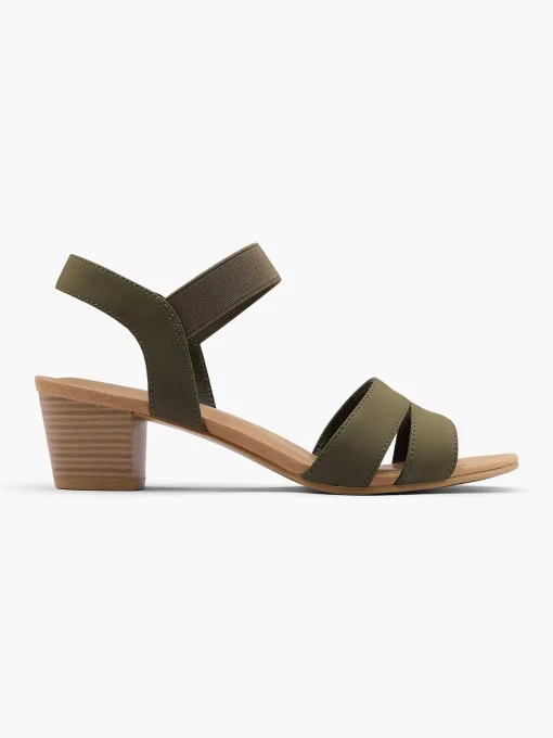 Khaki Sandalette